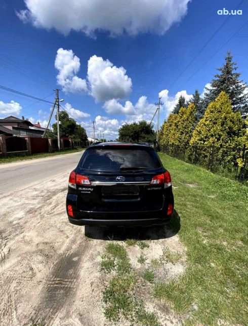 Subaru Outback 2011 черный - фото 5