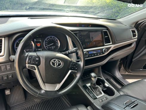 Toyota Highlander 2018 серый - фото 7