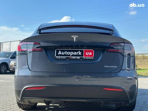 Tesla Model X 2020 серый - фото 9