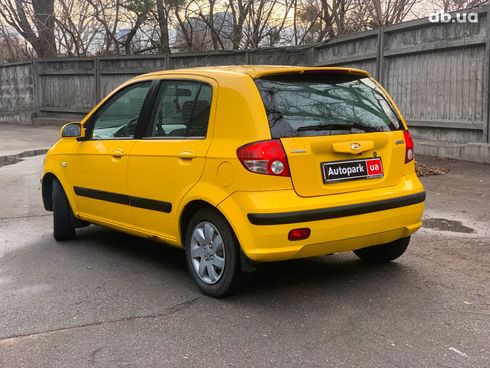 Hyundai Getz 2004 желтый - фото 7