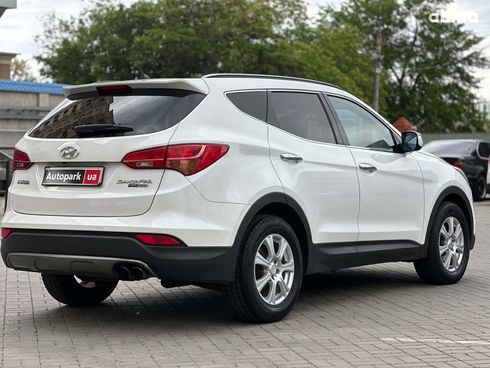 Hyundai Santa Fe 2013 белый - фото 5
