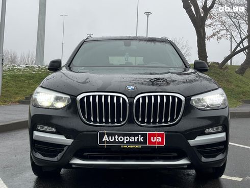 BMW X3 2018 черный - фото 2