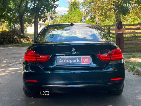 BMW 4 Series Gran Coupe 2015 синий - фото 10
