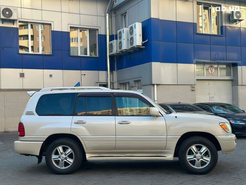 Lexus lx 470 2005 белый - фото 4