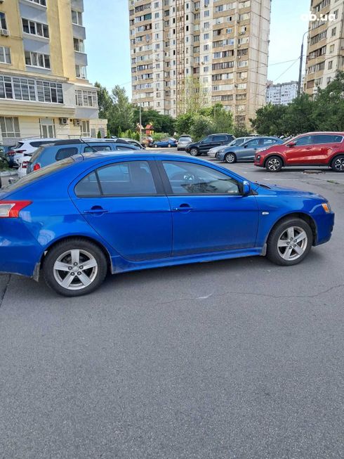 Mitsubishi Lancer 2009 синий - фото 4