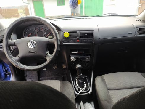 Volkswagen Golf 2001 синий - фото 7