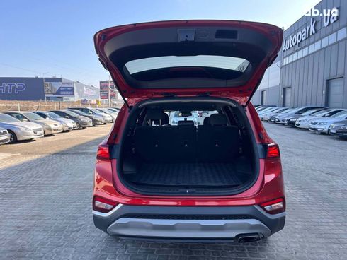 Hyundai Santa Fe 2020 красный - фото 22