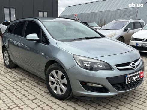 Opel astra j 2015 серый - фото 24