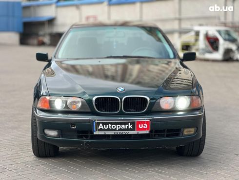 BMW 5 серия 1997 зеленый - фото 4