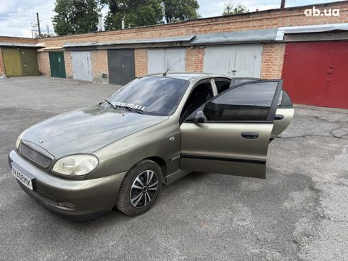 Daewoo Lanos 2004 зеленый - фото 2