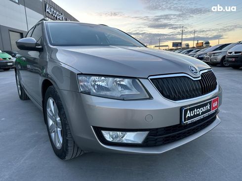 Skoda Octavia 2015 бежевый - фото 10