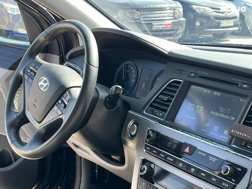 Hyundai Sonata 2015 черный - фото 20