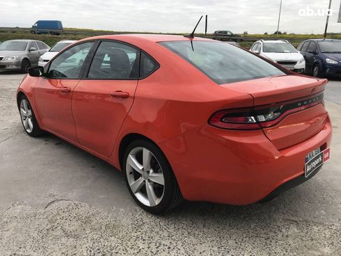 Dodge Dart 2015 оранжевый - фото 3