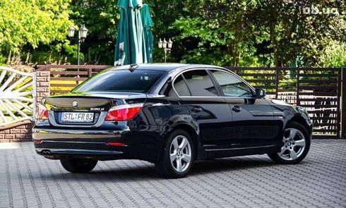 BMW 5 серия 2007 черный - фото 9
