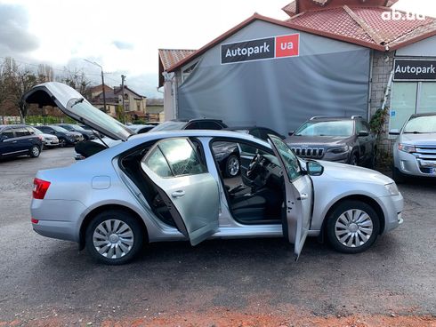 Skoda octavia a7 2014 серый - фото 14