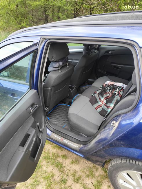 Opel Astra 2006 синий - фото 12