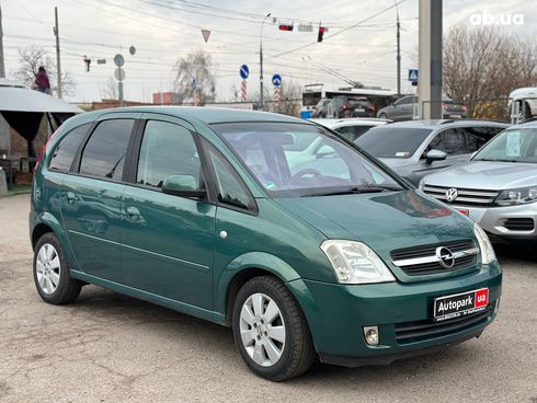 Opel Meriva 2003 зеленый - фото 3