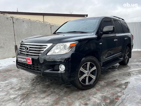 Lexus lx 570 2008 черный - фото 3