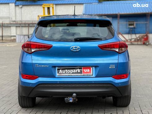 Hyundai Tucson 2016 синий - фото 7