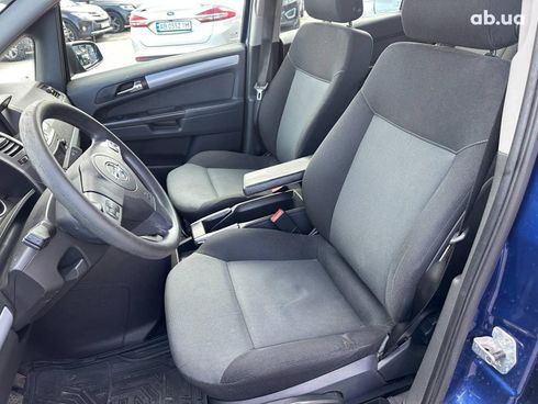Opel Zafira 2006 синий - фото 16