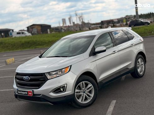 Ford Edge 2017 серый - фото 7