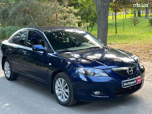 Mazda 3 2008 синий - фото 3