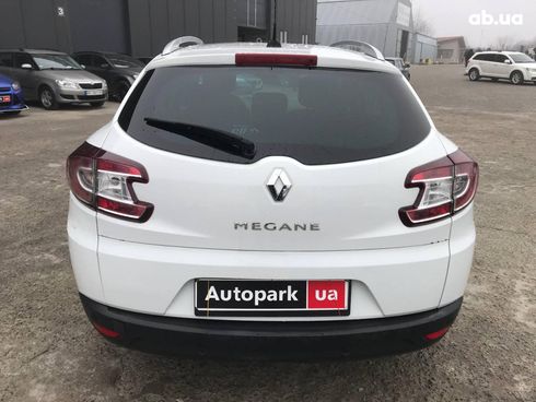 Renault Megane 2015 белый - фото 22