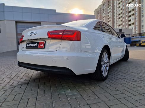 Audi A6 2014 белый - фото 16