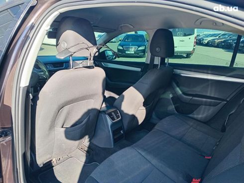 Skoda octavia a7 2017 коричневый - фото 24