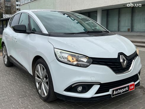 Renault Scenic 2018 белый - фото 15