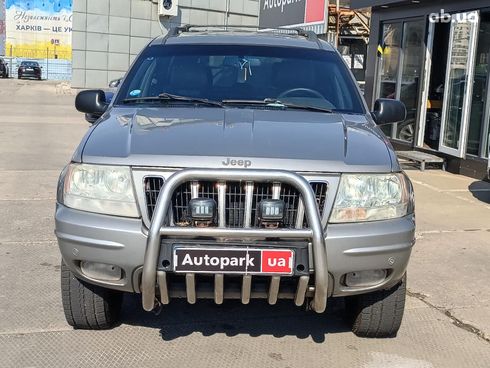 Jeep Grand Cherokee 2001 серый - фото 2
