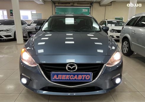 Mazda 3 2013 синий - фото 2