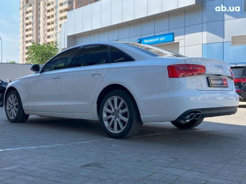 Audi A6 2014 белый - фото 49