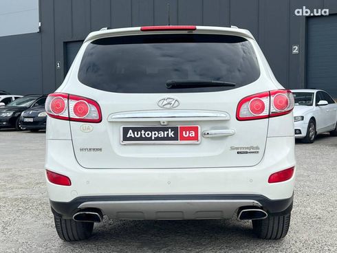 Hyundai Santa Fe 2012 белый - фото 7