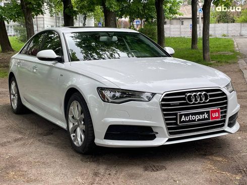 Audi A6 2017 белый - фото 3