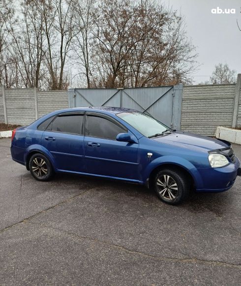 Chevrolet Lacetti 2005 синий - фото 8