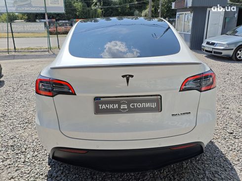 Tesla Model Y 2021 белый - фото 7