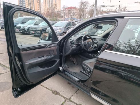 BMW X3 2016 черный - фото 18