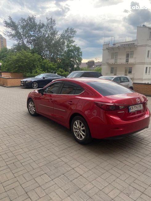 Mazda 3 2016 красный - фото 4