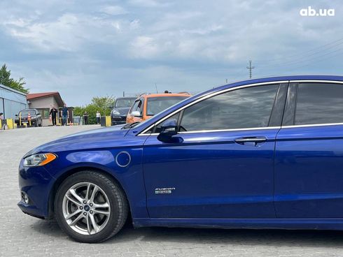 Ford Fusion 2015 синий - фото 4