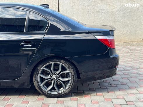 BMW 5 серия 2008 черный - фото 9