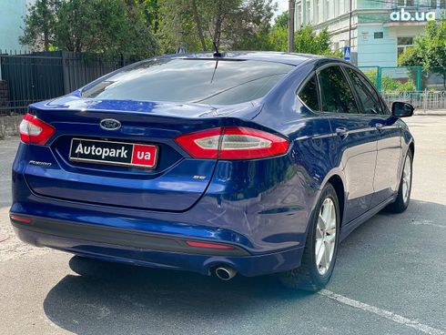 Ford Fusion 2015 синий - фото 7