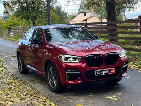 BMW X4 2020 красный - фото 7