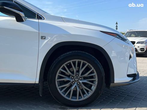 Lexus RX 2016 белый - фото 47