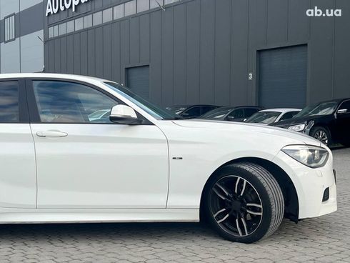 BMW 1 серия 2012 белый - фото 11