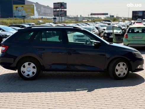 Skoda Fabia 2015 синий - фото 5