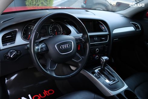 Audi A4 2015 красный - фото 6