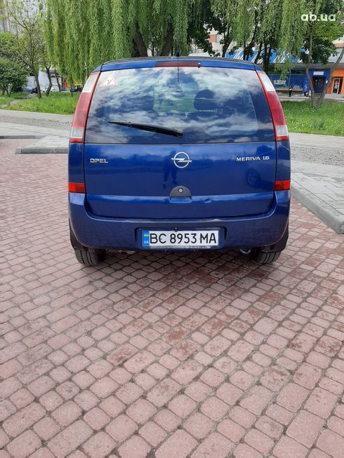 Opel Meriva 2005 синий - фото 4