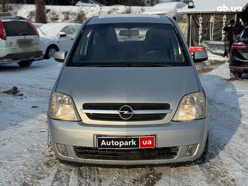 Opel Meriva 2005 серый - фото 2