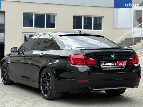 BMW 5 серия 2011 черный - фото 8